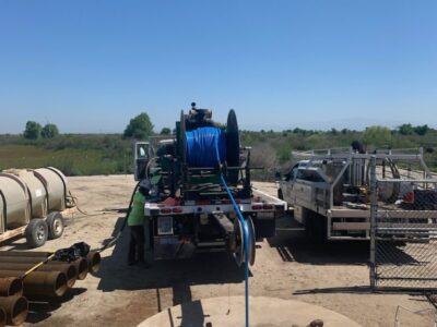 WellJet on site in Bakersfield, CA.