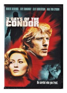 3 Days of the Condor dvd cover image.